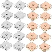 Holibanna 20pairs Plum Magnetic : Sewing Supplies 14mm Magnetic Button Clasps for Bags Clothes - Hidden Magnetic Fasteners for DIY Craft Projects