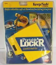 Sentry Portable 4 Number Combination Lock'r Cable Locker Lock It & Go 7300y
