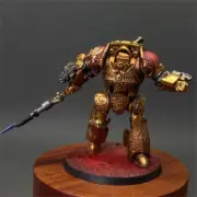 Legio Custodes Telemon Heavy Dreadnought Adeptus Custodes Warhammer 40K Painted