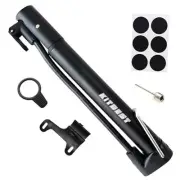 Bike Pump Portable, Compatible with Presta and Schrader Valve，Ball Pump