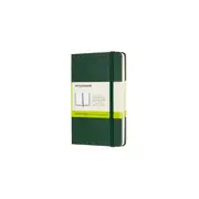 Moleskine Classic Hardcover Writing Pocket Notebook/Journal Plain Myrtle Green