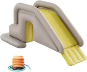 Inflatable Water Slide for Kids – Outdoor Water Park Slide with Pool | Heavy Duty Splash Slide for Backyard Fun, Summer Play Toy for, Anti-Tipping Design for Safe Water Entertainment