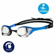 Arena Cobra Ultra Swipe Outdoor Swimming Goggles, Silver Lens - Blue, Racing Swi