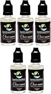 [AZTCLIGHT] Dark Crystal Glass and Quartz Natural Cleaning Solution 30ml - Clear Drops (5)