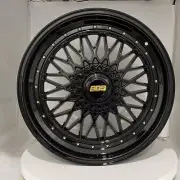 135 19 inch Black Gold Riverts Rim fits BMW 435 BASE MODEL 2014 - 2018