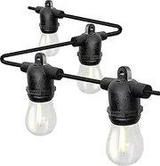 Luceco Exterior 12V Low Voltage Festoon 5M 2700K Extension Pack - 10 Bulbs