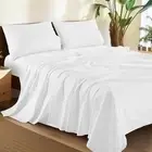 100% Cotton King Size Sheets Set - 1500 Thread Count，Luxury Egyptian Cotton B...
