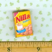 Dollhouse Miniature Size Vanilla Sugar Cookie box