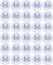 30Pack Plastic Sewing Machine Bobbins for Brother