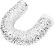 [SHINEOFI] Flexible Aluminum Foil Ducting Hose for Kitchen and Bathroom Exhaust Stove Flue Lightweight Easy to Install Versatile Vent Hose for Efficient Airflow