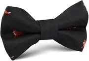 [OTAA] Japanese Ezo Red Fox Kids Bow Tie Black Japanese Ezo Red Fox Kids Bow Tie