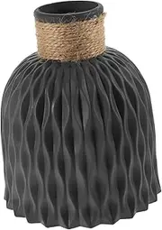 GETAJGHSD Unbreakable Decorative Pineapple Grain Vase Chic Flower Arrangement Container for Office Home Balcony Lightweight Modern Design Space Saving Dried Flower Holder