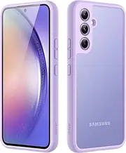 [JETech] Matte Case for Samsung Galaxy A54 5G 6.4-Inch, Frosted Translucent Back Protective Slim Phone Cover, Anti-Fingerprints (Lilac)