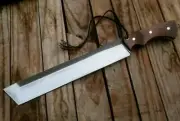 Custom made Heavy duty D2 fixed blade chopper/ machete knife 17 inches