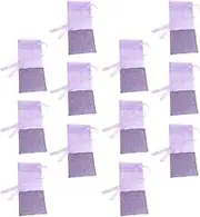 12pcs Sachet Bag Sachets Pouch Fragrance Sachet Candy Favor Bag Transparent Bags Jewelry Bags Kitchen Supplies Lavendar Sachet Bags Small Bags Wardrobe Cotton Gauze Bag
