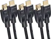 AmazonBasics High-Speed HDMI Cable, 1.8 Meters, 3-Pack