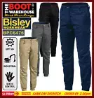 Bisley Men's Workwear BPC6476 RIPSTOP Stove Pipe Engineered Cargo Work Pants