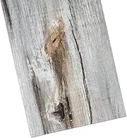 Livelynine 16-Tile 6x36" Peel & Stick Shiplap Panels Blue Rustic Wood Vinyl Flooring Roll Waterproof Stick On Flooring Planks for Bathroom Accent Wall