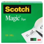 Scotch Magic Tape Refill 3/4" x 1000" 1" Core Clear 8101K