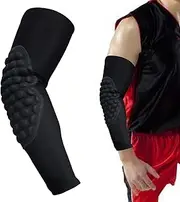 Compression Elbow Pads | Volleyball Arm Sleeves - Comfortable Arm Compression Sleeve Mountain Elbow Pads with Anti-Slip Silicone for Volleyball, Basketball