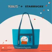 Starbucks Snoopy2024 Gift New Year Christmas Peanuts Tote bag Limited Exclusive