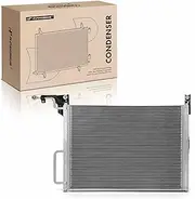 A-Premium Air Conditioning A/C Condenser Compatible with Ford E-150 E-250 E-350 Econoline, E-150 Econoline Club Wagon, 1992 1993 1994 1995 1996