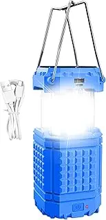 Solar Camping Light | Lightweight Solar Light,Rechargeable Waterproof 3000Mah Portable Lantern for Hiking Fishing Trips Backpacking Car Survival Tent Travel