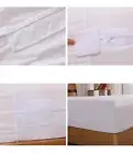 LUXURIOUS FABRIC Bed Bug Dust Mite HypoAllergy Waterproof Zipper Mattress COVERS