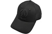 Linkin Park Unisex Adult Concentric Text Logo Baseball Cap (Black) (One Size)