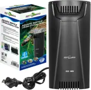 Turtle Tank Filter Aquarium Corner Internal 92GPH Low Water Level 3-Stage Quiet