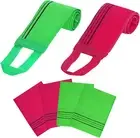 Obmwang 3 Pack Exfoliating Back Scrubber, Korean Body Back Scrubber Towel for...