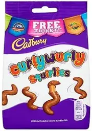 Cadbury Curly Wurly Squirlies Bag 110g x 5