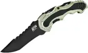 Smith & Wesson M&P Assisted Open Folder Plain Edge Champagne Handle SWMP6CN