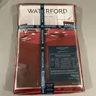 Waterford Tablecloth New Ember Red Holiday 70x104