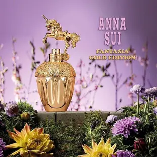 『精品美妝』正裝ANNA SUI 安娜蘇 童話金色獨角獸 女性淡香水 50ML  TESTER