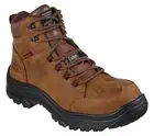 Men's SKECHERS Work Burgin Benafick Steel To Boot, 200123 /CDB Multi Sizes Brown
