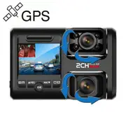 360-degree Panoramic Dual-lens Hd Driving Recorder with Wifi and Night Vision
