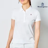 在飛比找momo購物網優惠-【Munsingwear】企鵝牌 女款白色POLO衫 日本製