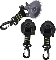 BESPORTBLE 3Pcs Heavy Duty Outdoor Suction Cup Anchor with Securing Hook for Camping Tarp Accessories Tents Securing Hooks Durable and Lightweight Design for Smooth Surfaces