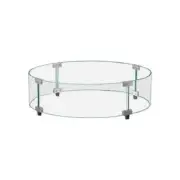GWS-22R Round 22inch glass shield for firepit