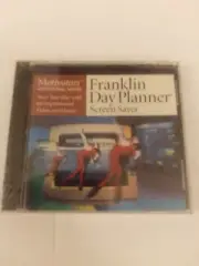 Franklin Day Planner Screen Saver Motivators Motivational Movies CD-ROM Sealed