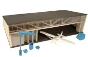 Fordhampton Airfield Hangar Kit Gaugemaster OO/HO gauge GM445