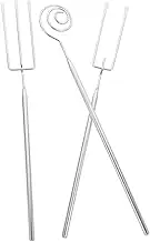 BEBEMOKO 1 Set Stainless Steel Fondue Forks Fruit Chocolate Forks for Hot Pot Barbecue Ergonomic Handle Easy Maintenance for Delicious Food Experiences