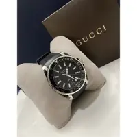在飛比找蝦皮購物優惠-二手）Gucci 古馳手錶 專櫃購入 男錶 時尚