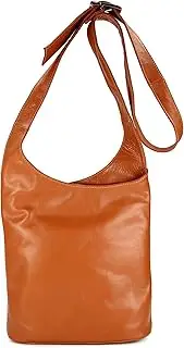 [Belli] Cross Bag Classic Italian Shoulder Bag Women's Leather Cross Over Bag 24 x 28 x 8 cm (W x H x D)