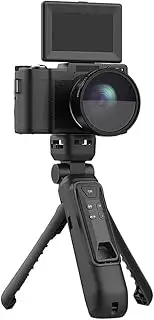 Snblzhef 4K Digital Cameras for Photography, Digital Zoom Camera, Video Camera with Wide-Angle & Macro Lenses