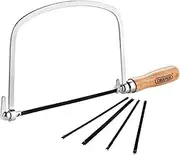 Draper 18052 Coping Saw Frame With 5 Blades Blue