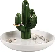 AUTOARK Cactus Ring Holder Jewelry Tray,Desktop Jewelry Display Organizer,Office & Home Decor,Wedding Birthday,AJ-205