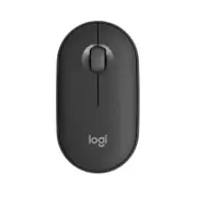 Logitech Pebble M350S Wireless Optical Mouse (Graphite)