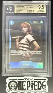 BGS 9.5 One Piece P-053 P Nami - English - Live Action Edition - Graded - TCG
